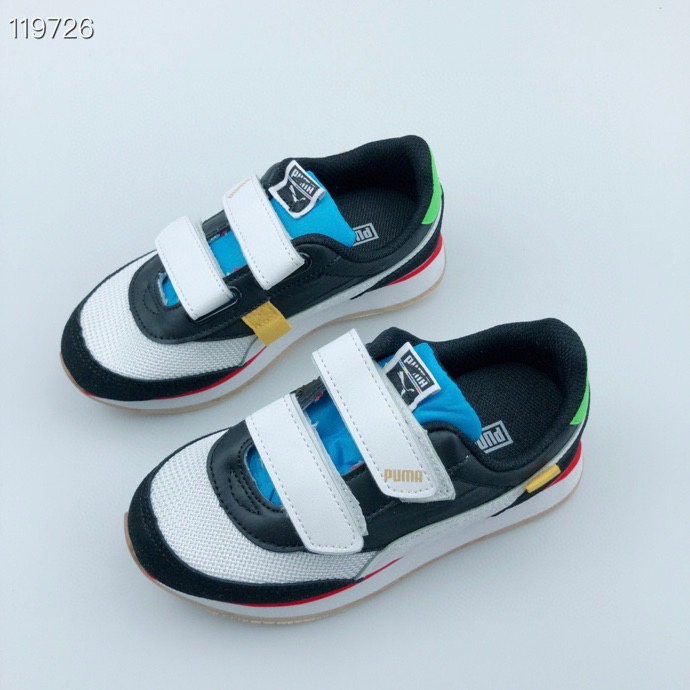 Puma boy double buckle magic post children_s shoes 28-35-4f44fea7